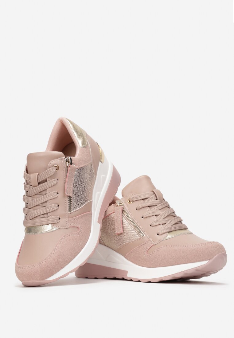 Różowe Sneakersy Thellerine