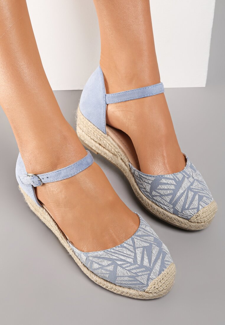 Niebieskie Sandały Basare
