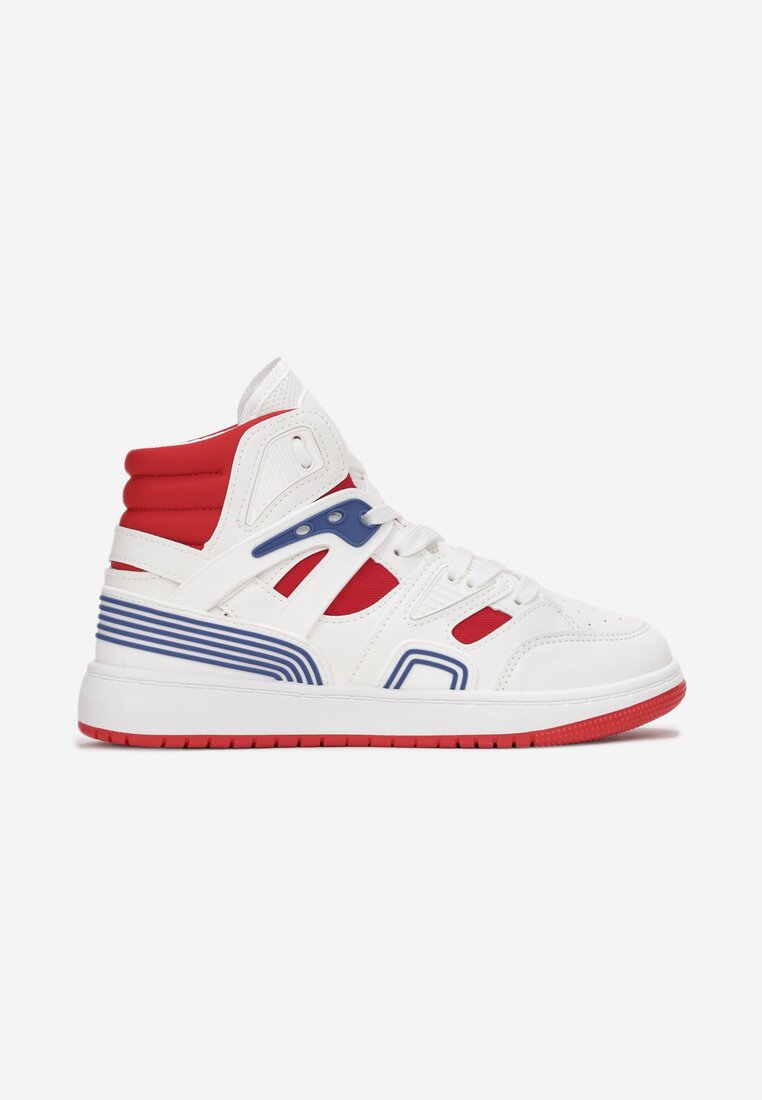 Biało-Czerwone Sneakersy Philena