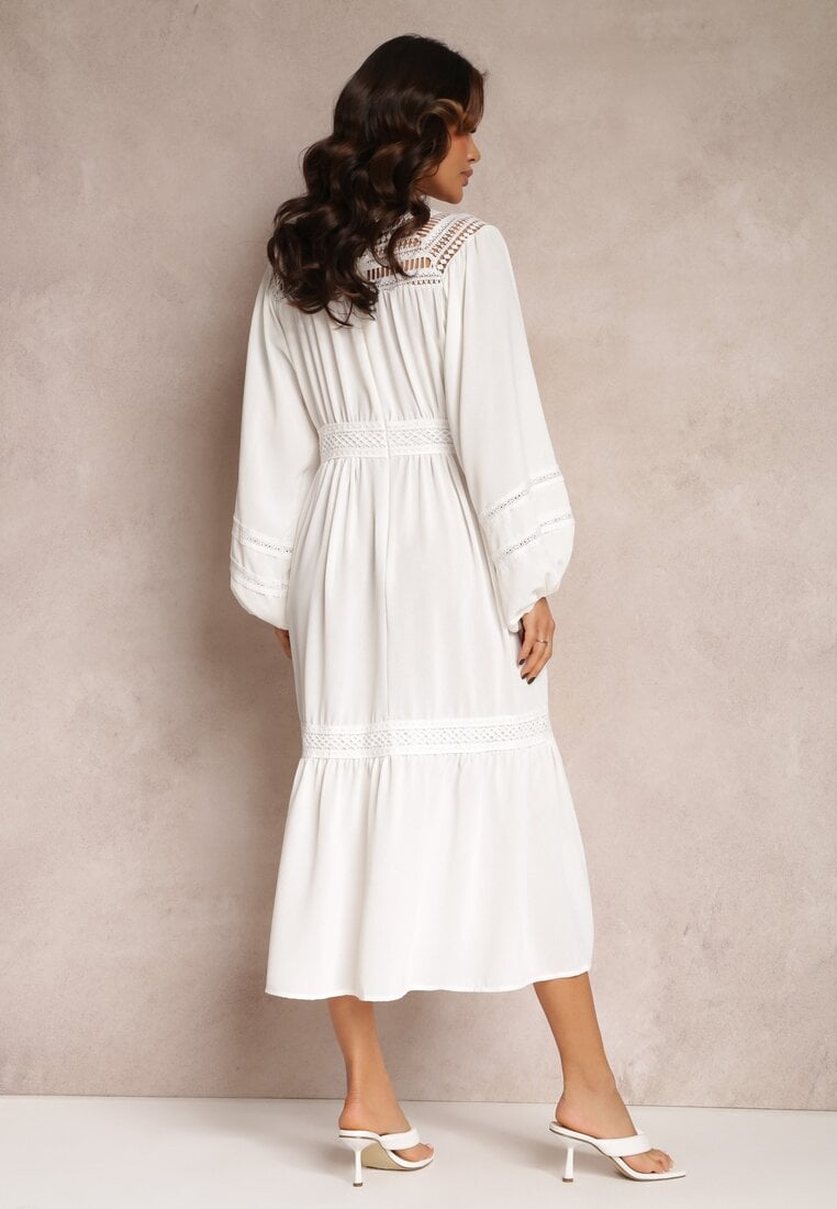 Biała Sukienka Diomime