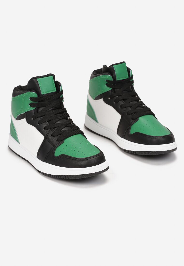 Zielone Sneakersy Kharolea