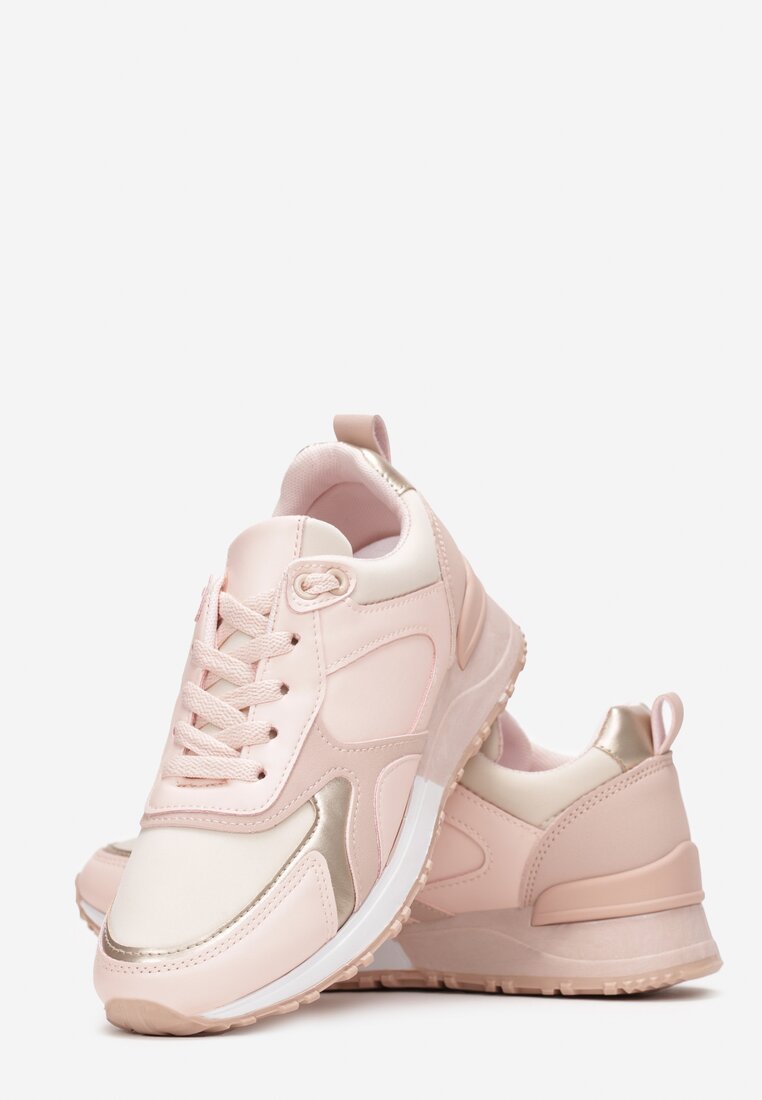 Różowe Sneakersy Kassaea