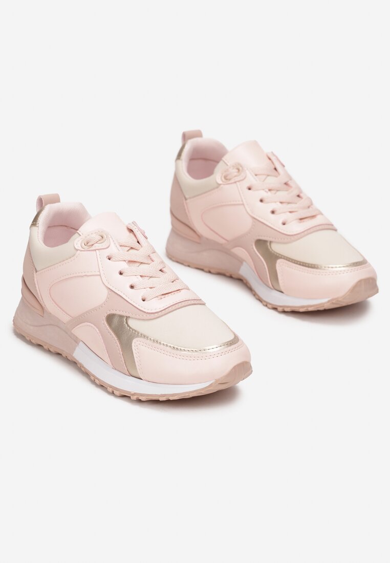 Różowe Sneakersy Kassaea