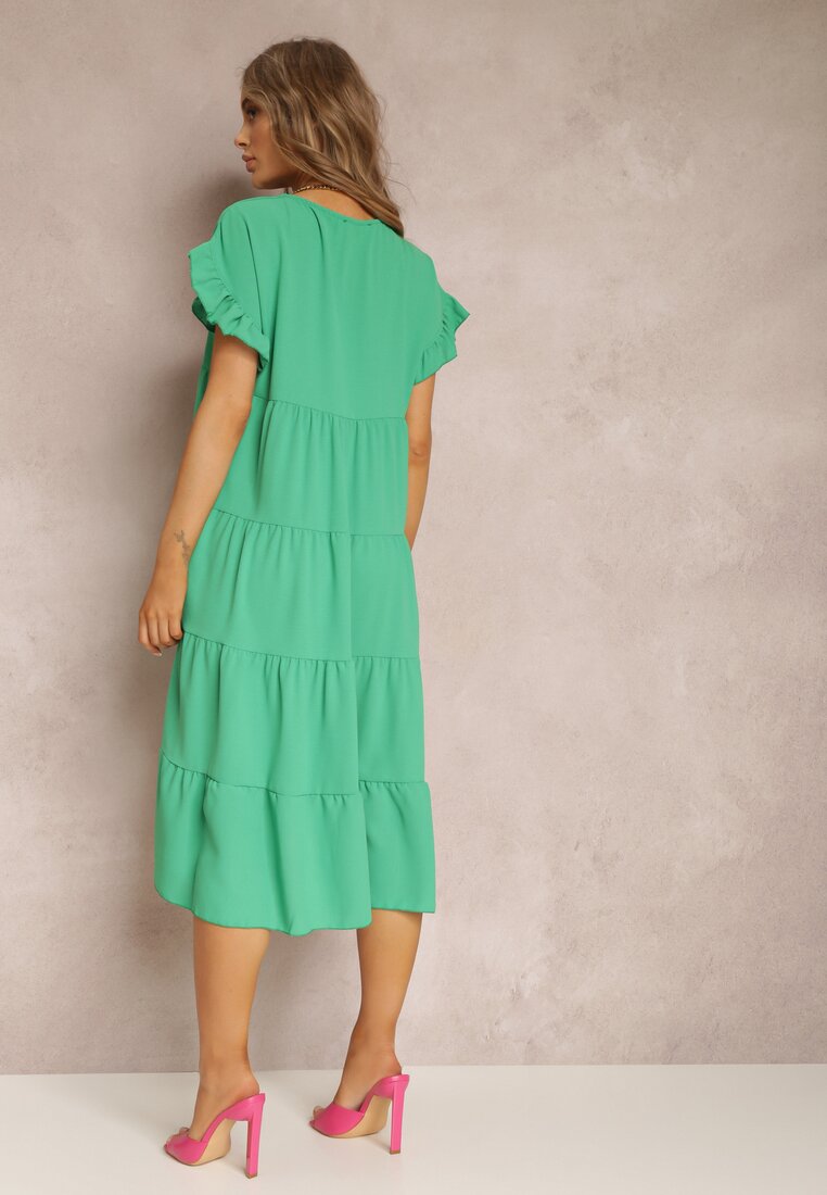 Zielona Sukienka Hippene