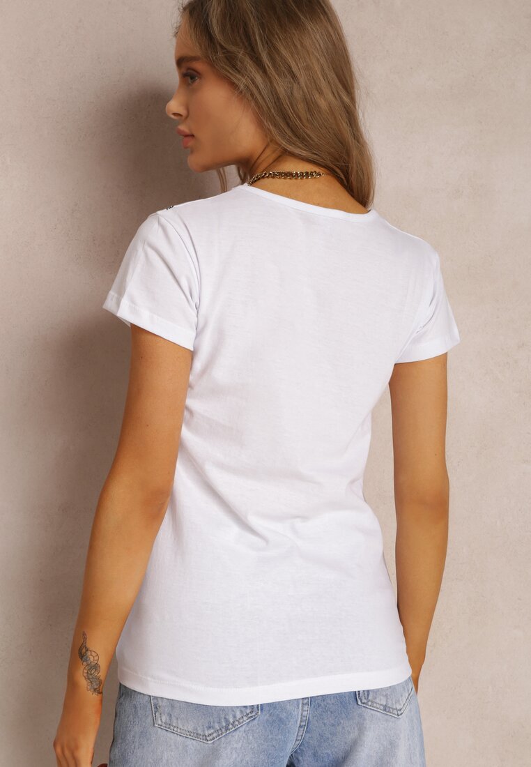 Biały T-shirt Phererine