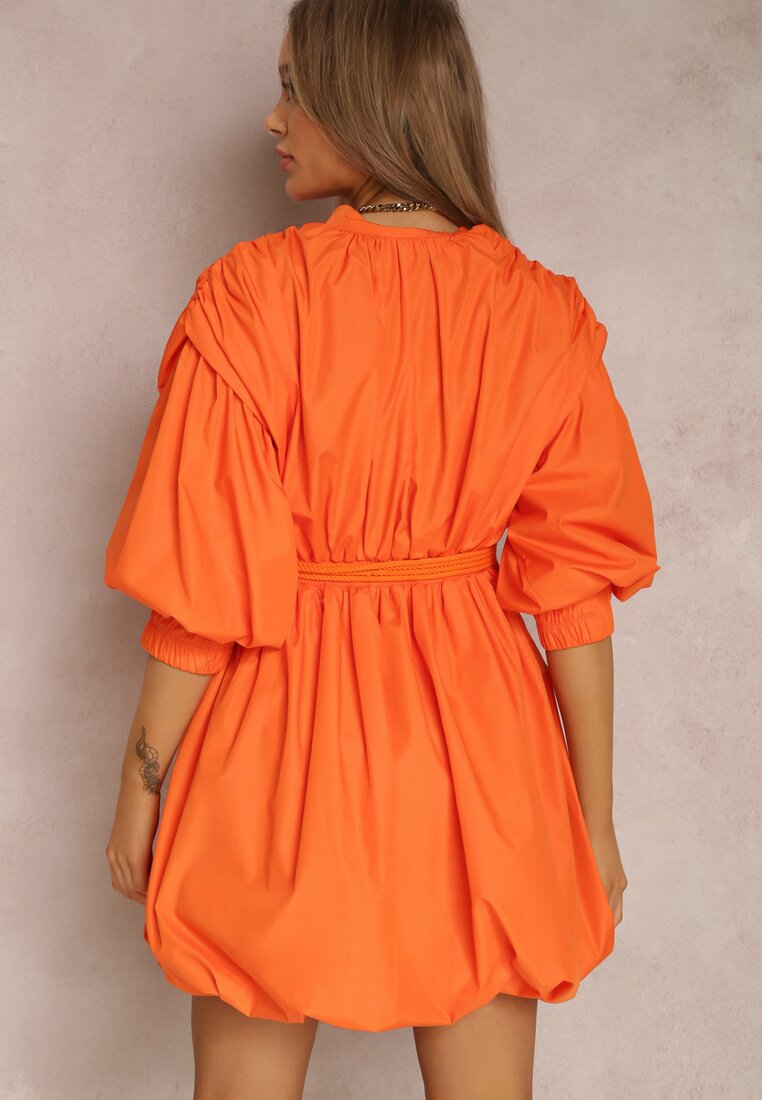 Pomarańczowa Sukienka Appomene