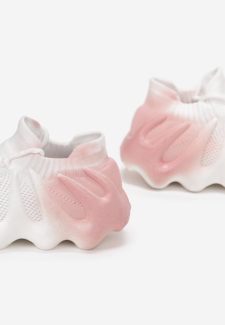 Biało-Różowe Sneakersy Phelladina
