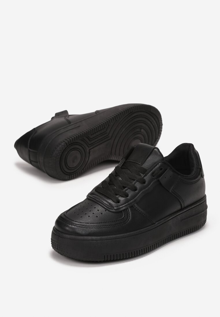 Czarne Sneakersy Eudomela