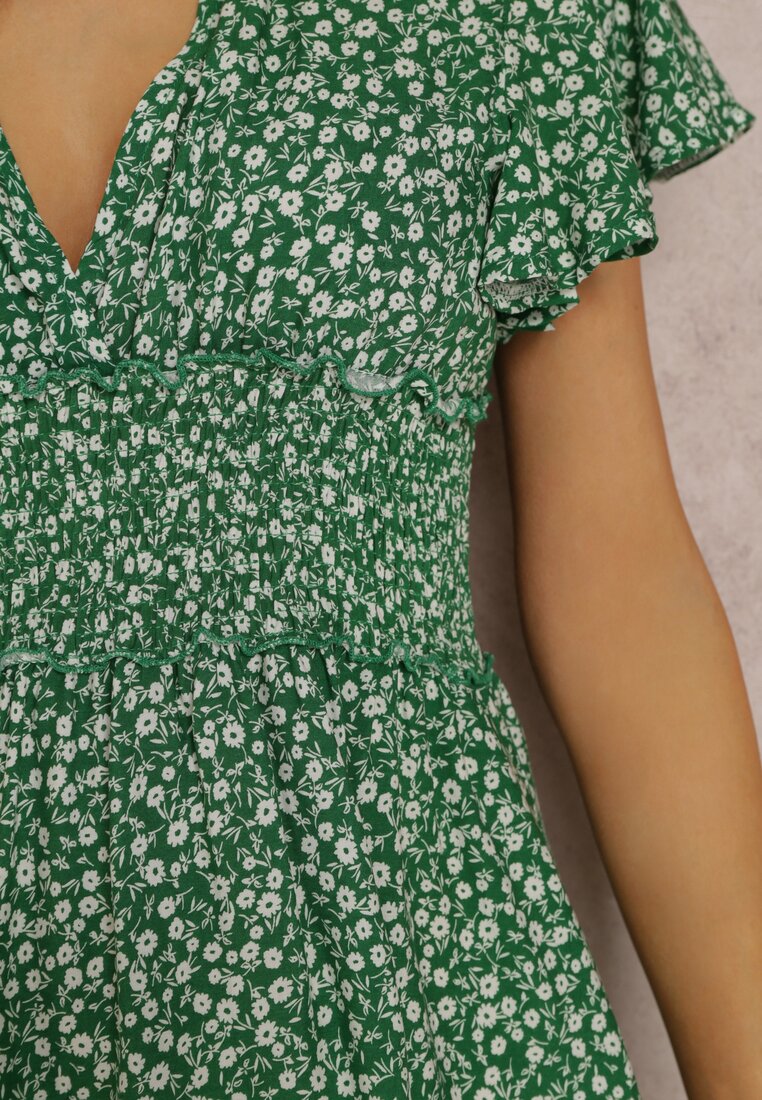 Zielona Sukienka Amarhaia