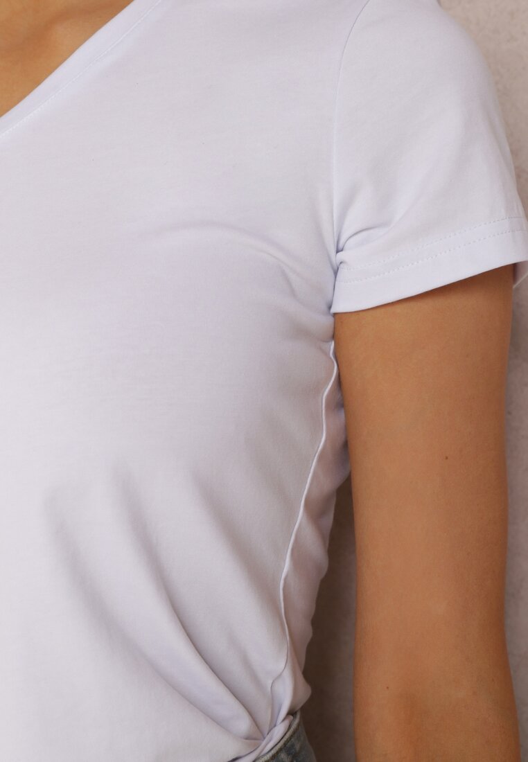Biały T-shirt Pheleina