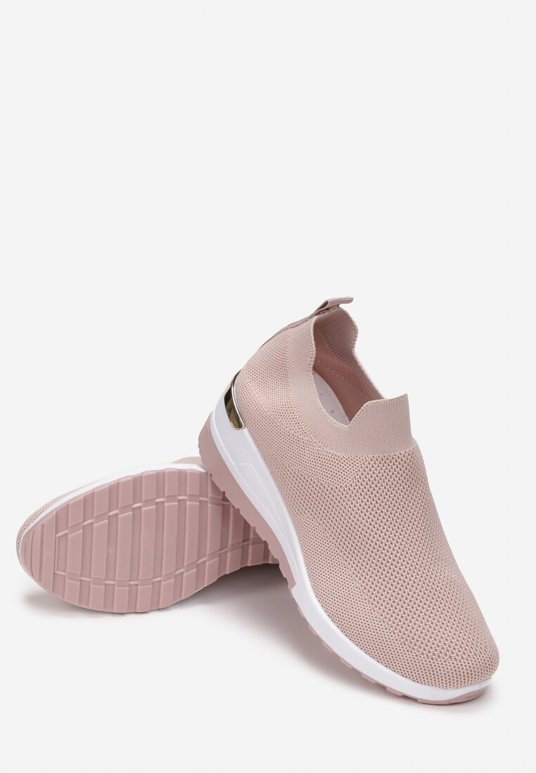Różowe Sneakersy Calliche