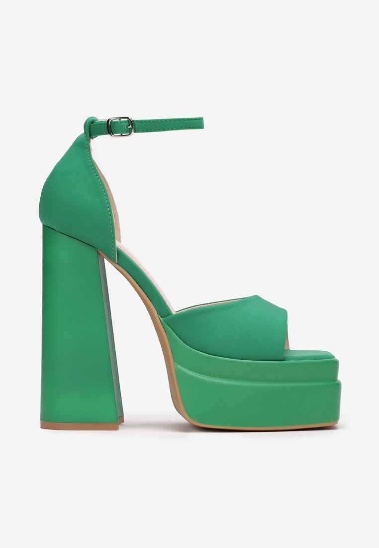 Zielone Sandały Lexi
