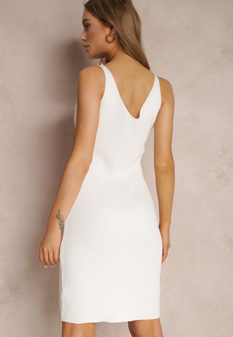 Biała Sukienka Midises