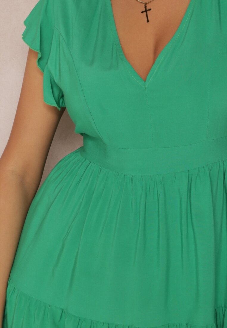 Zielona Sukienka Anileia