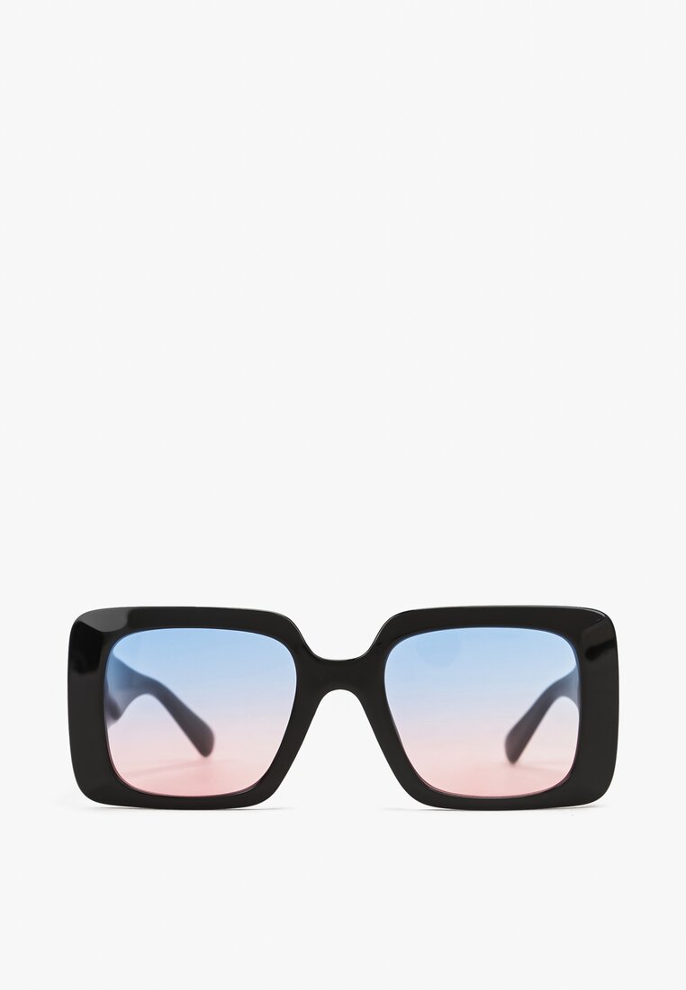 Czarno-Różowe Okulary Przeciwsłoneczne Adusa