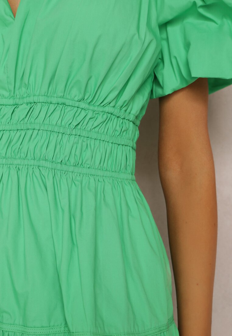 Zielona Sukienka z Bawełny Philede