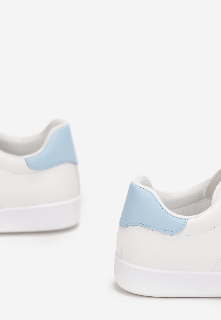 Biało-Niebieskie Sneakersy Alemon