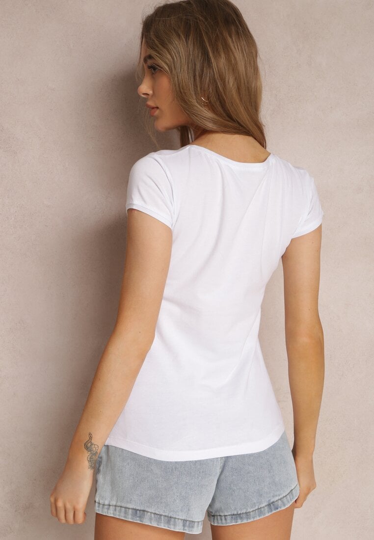 Biały T-shirt Klymusa