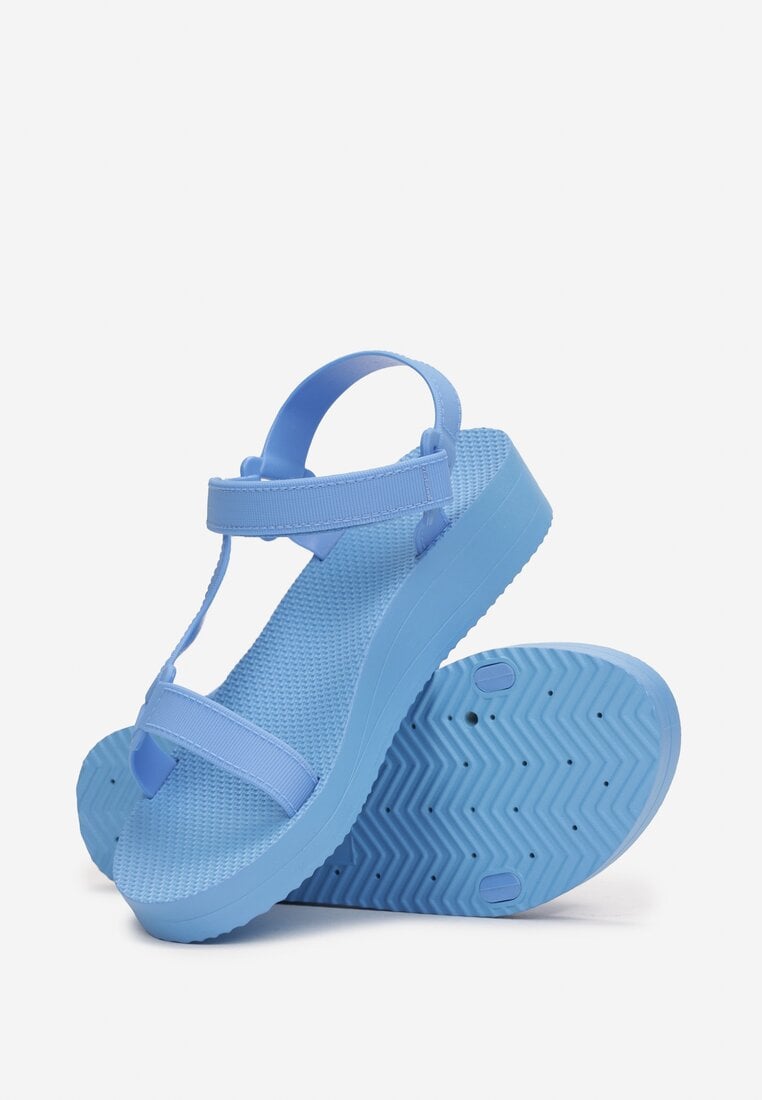 Niebieskie Sandały Hermonice