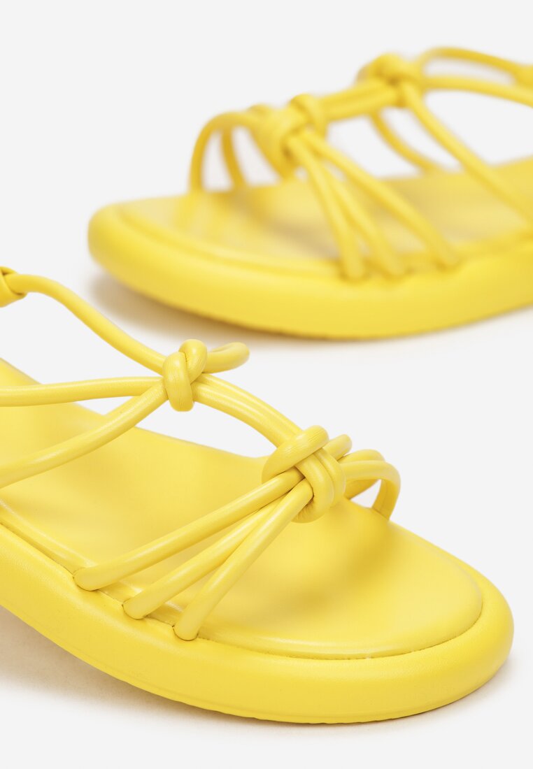 Żółte Sandały Dorasia