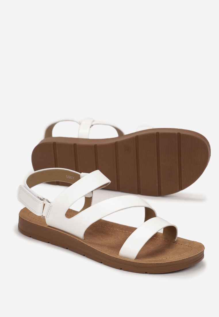 Białe Sandały Erania