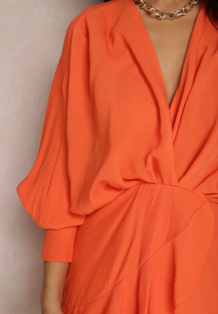 Pomarańczowa Sukienka Barbeina