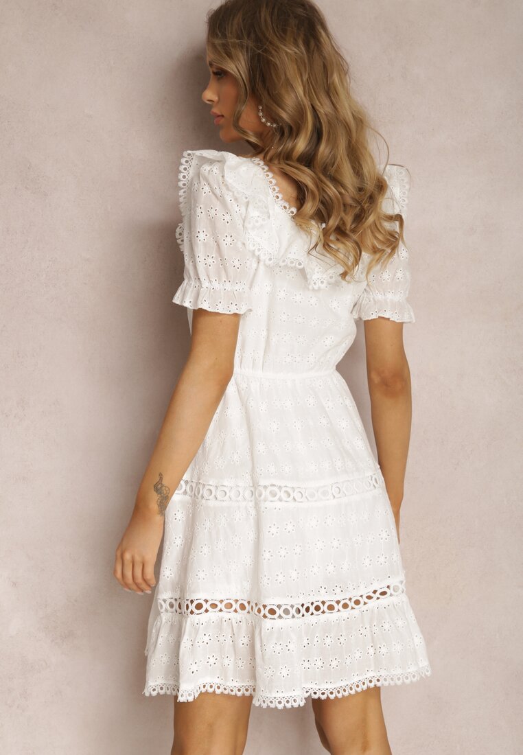 Biała Sukienka Calleina