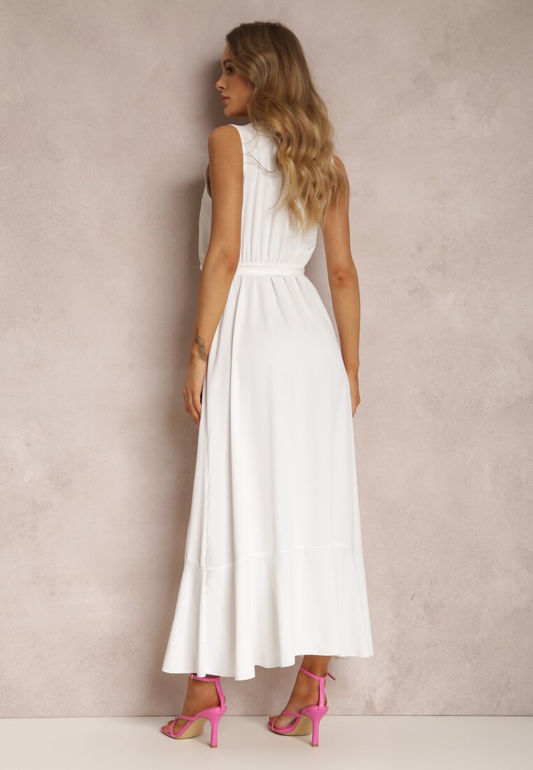 Biała Sukienka Parthelaia