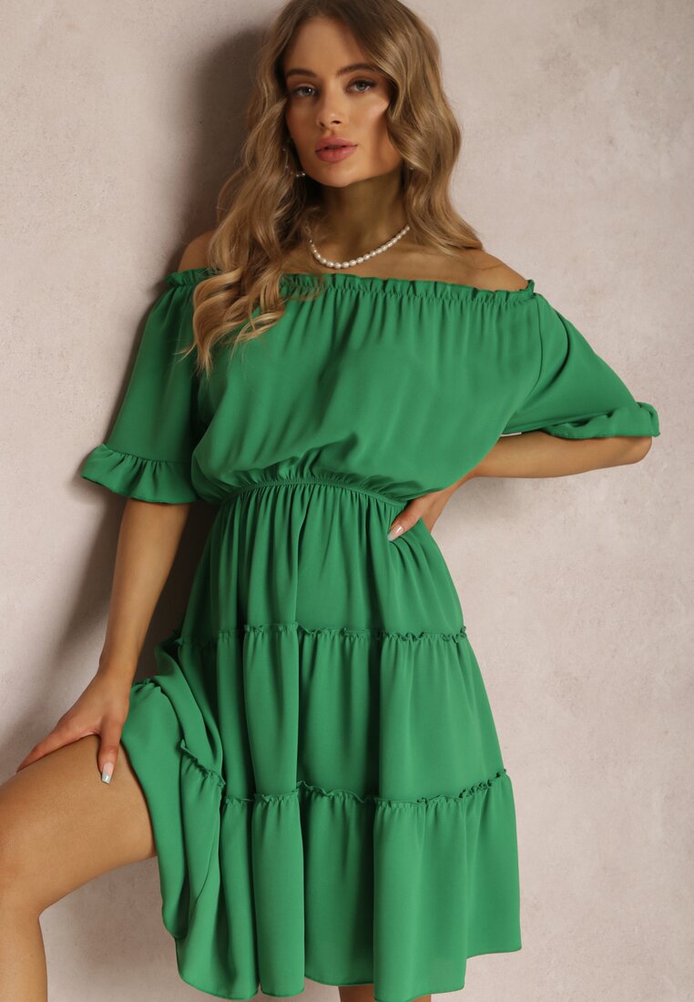 Zielona Sukienka Alcinca