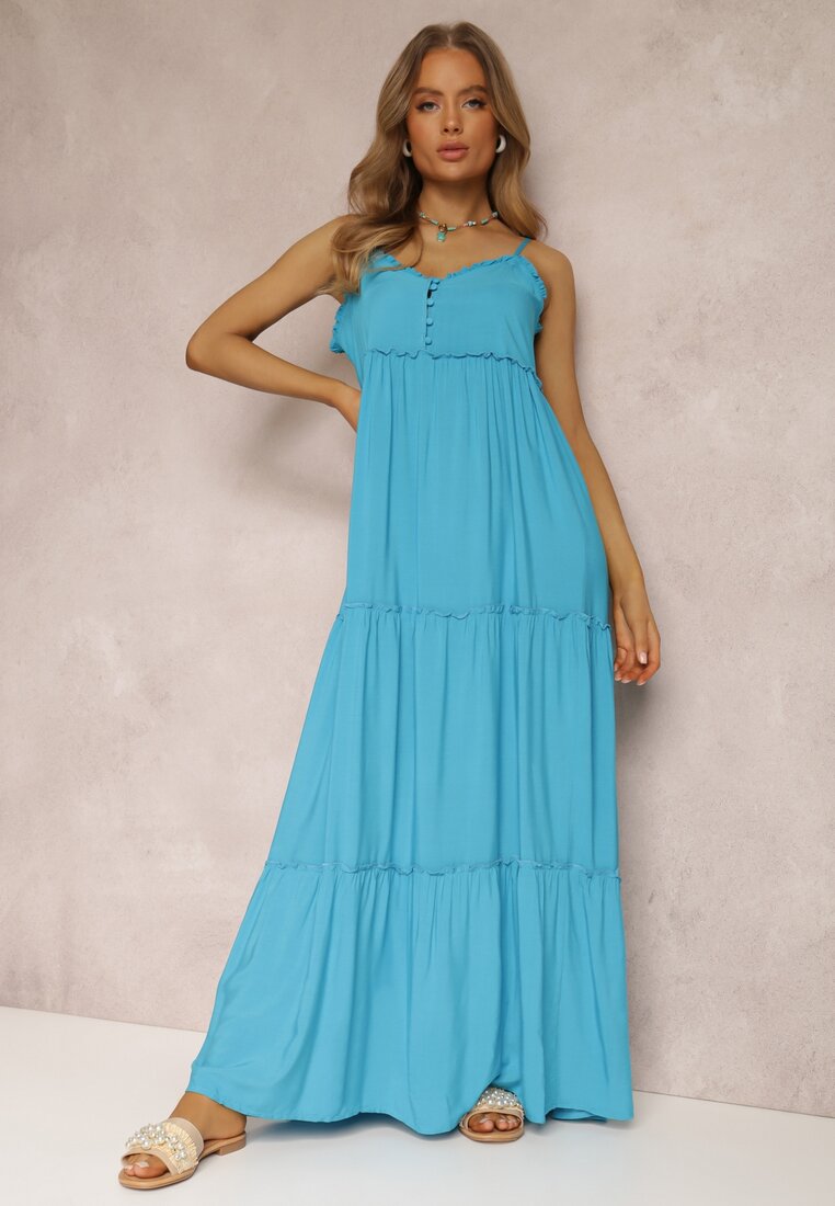 Niebieska Sukienka Pherina
