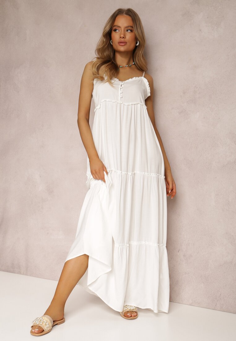 Biała Sukienka Pherina