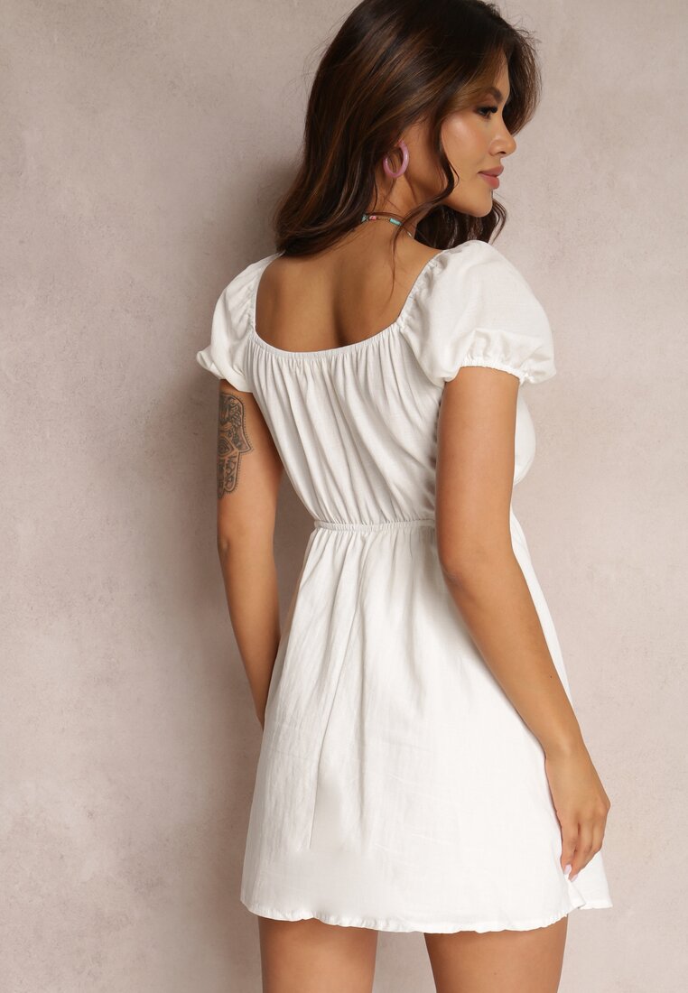 Biała Sukienka Demaret