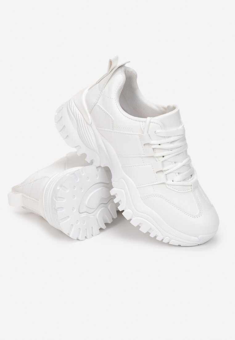 Białe Sneakersy Elne
