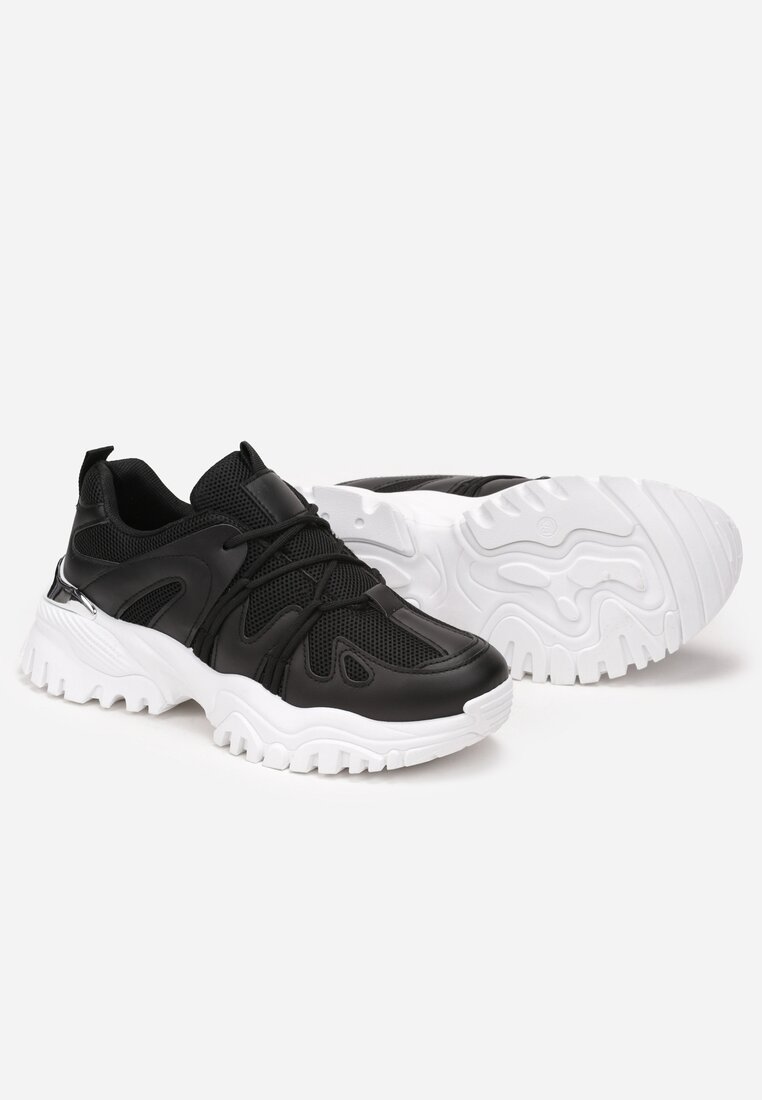 Czarne Sneakersy Mirthe