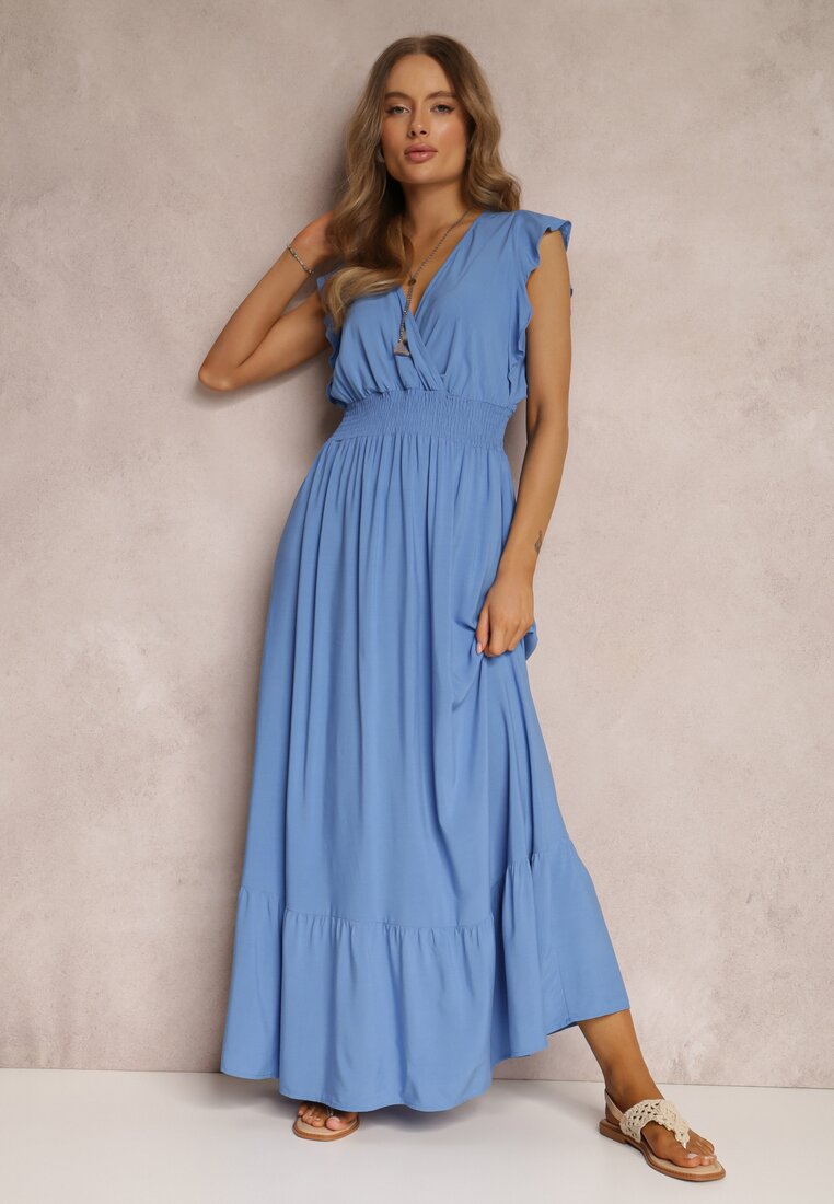 Niebieska Sukienka Filades