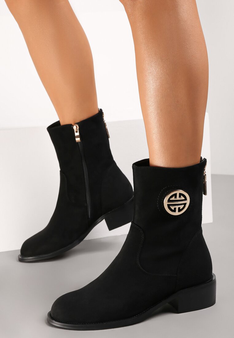 Czarne Botki Danyka