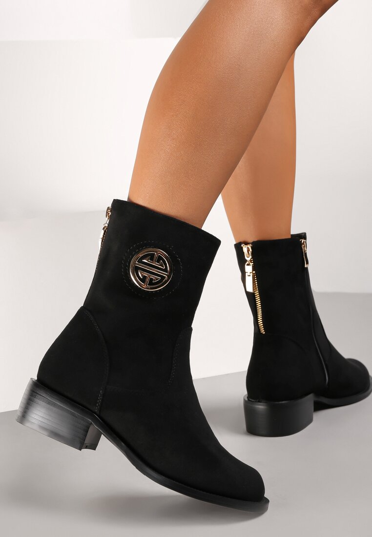 Czarne Botki Danyka