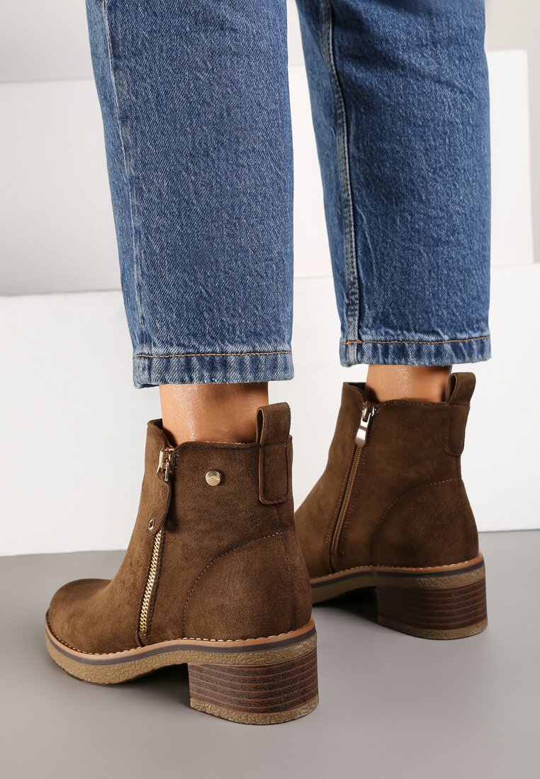 Botine maro Perice