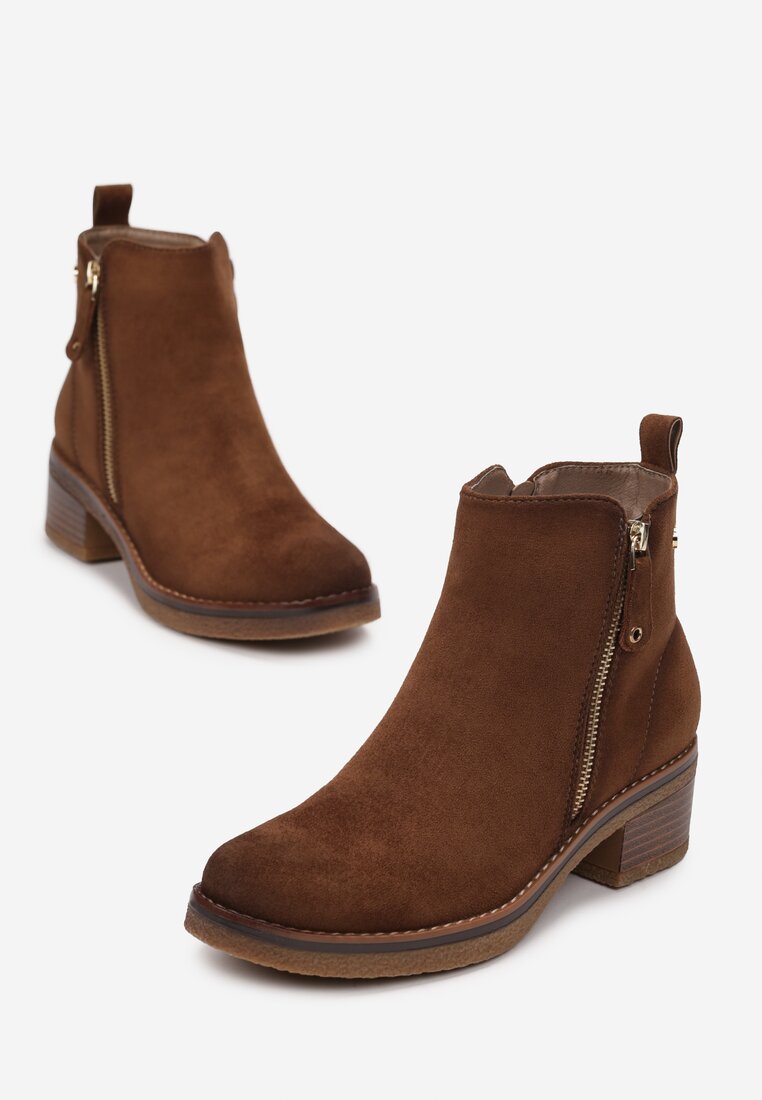 Botine maro Perice