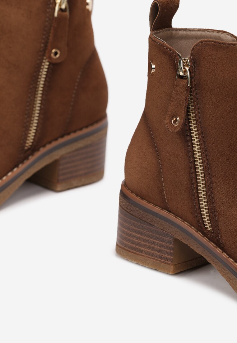 Botine maro Perice