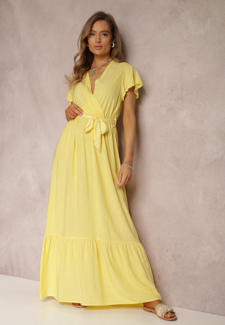 Żółta Sukienka Metia