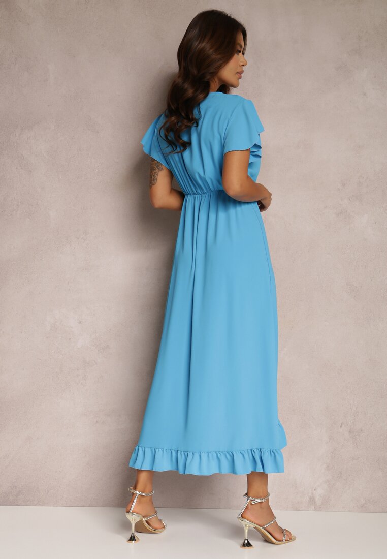 Niebieska Sukienka Morleo