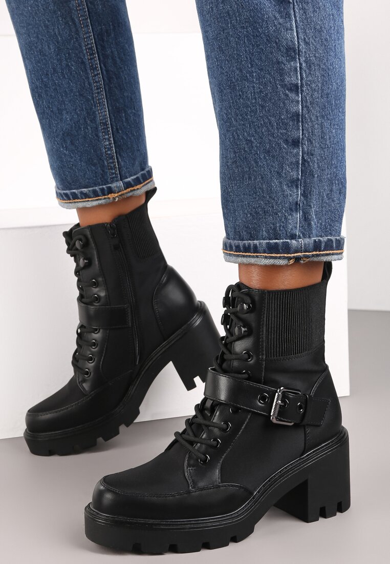 Botine negre Phisyla