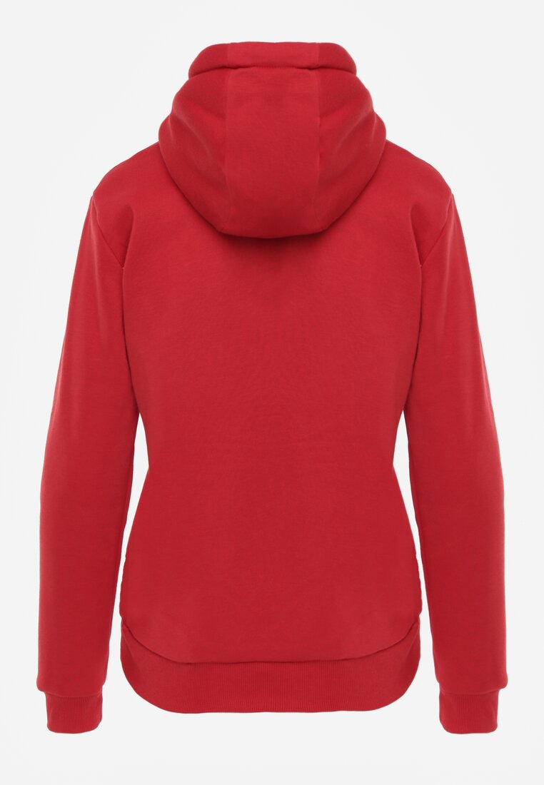 Bluză Roșie cu Glugă Corbetes