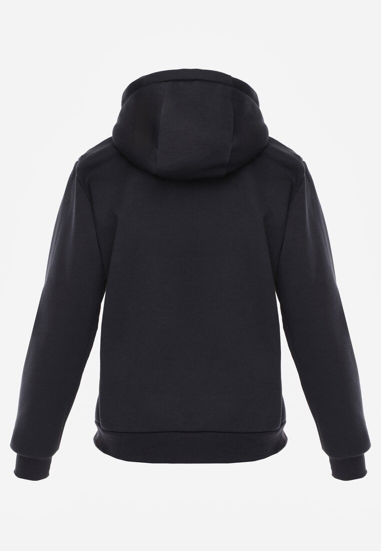 Granatowa Bluza  z Kapturem Corbetes