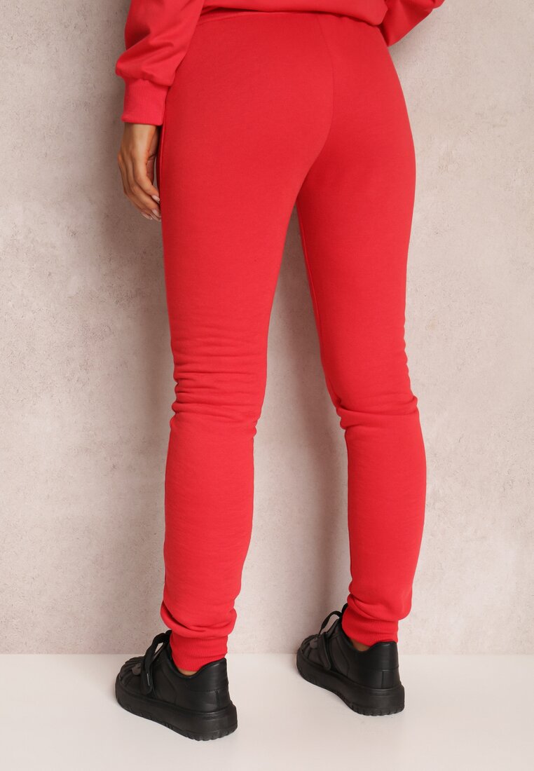 Czerwone Spodnie Linasos