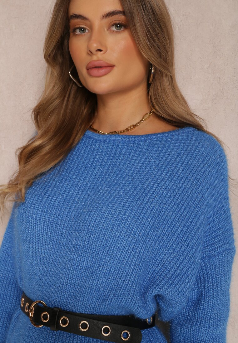 Niebieski Sweter Ellroy