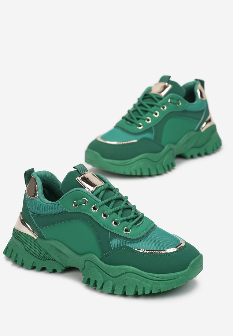 Zielone Sneakersy Myramia