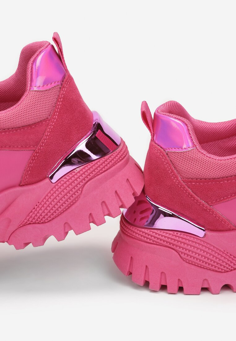 Różowe Sneakersy Myramia
