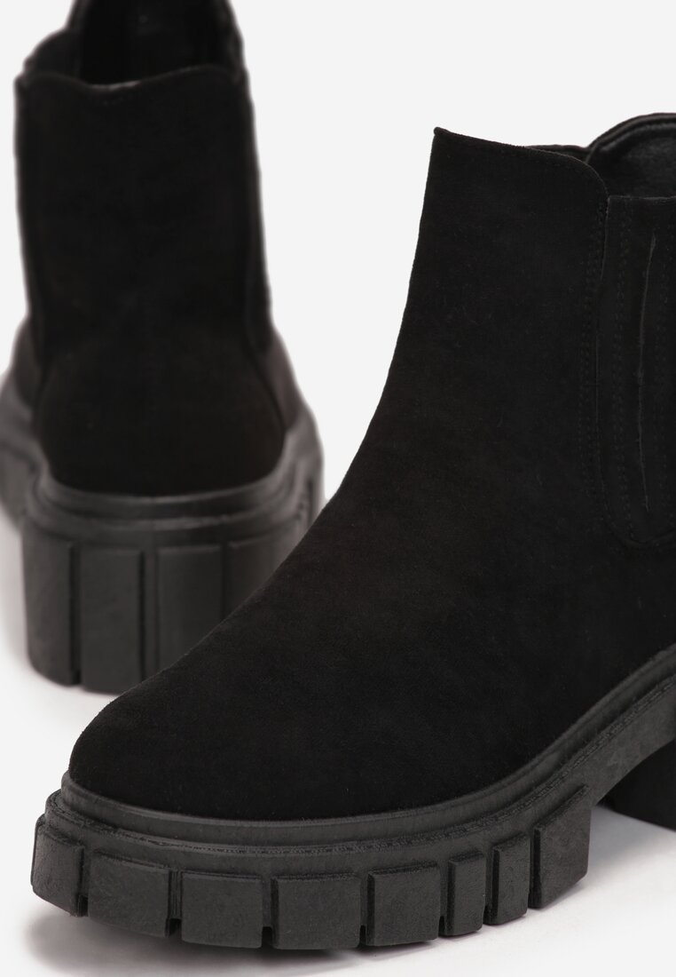 Botine negre Reetta